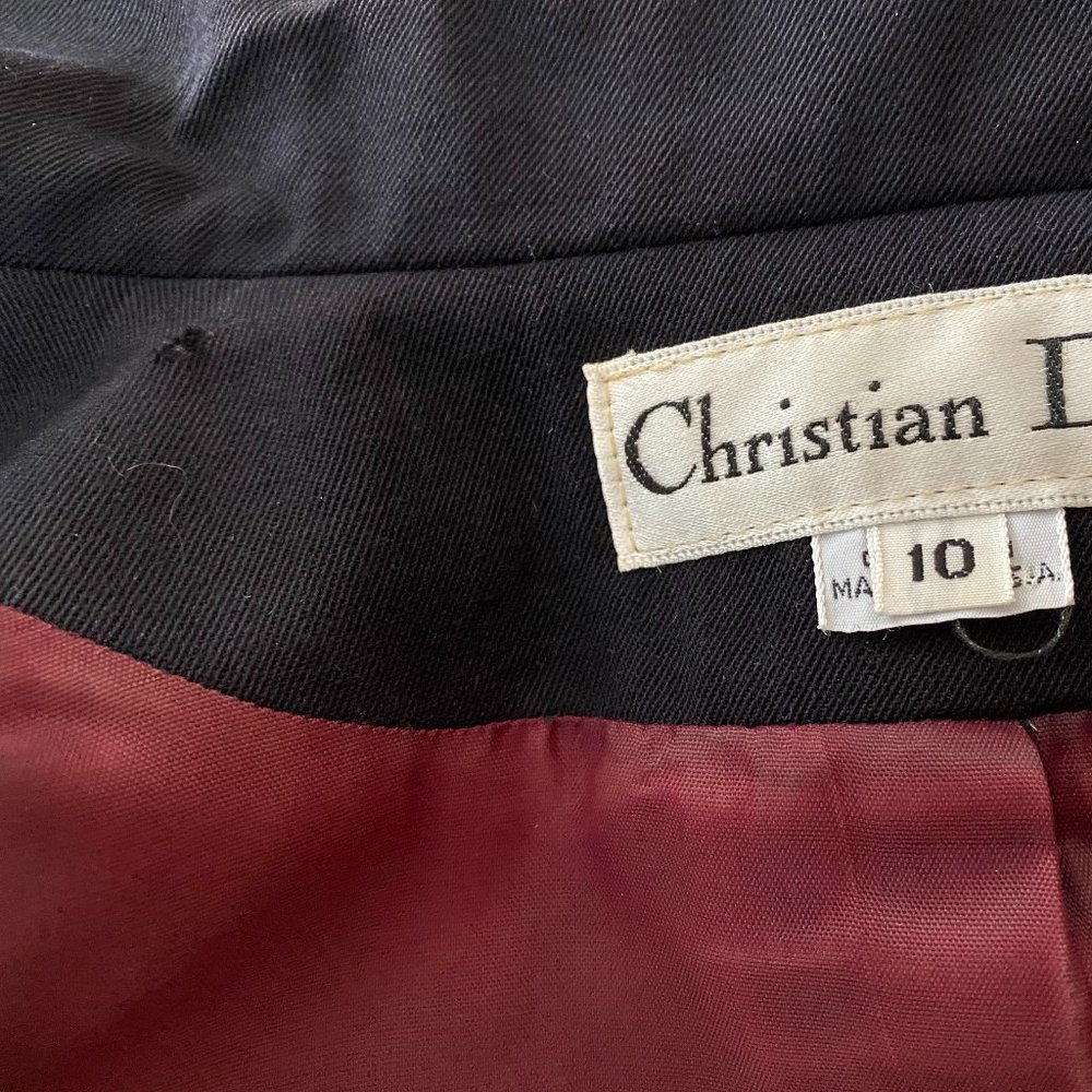 VINTAGE CHRISTIAN DIOR WOMEN'S SKIRT SUIT - Picture 16 of 16
